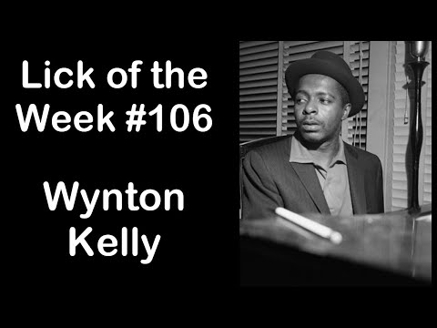 Lick of the Week #106 (Wynton Kelly Minor ii V i Lick)