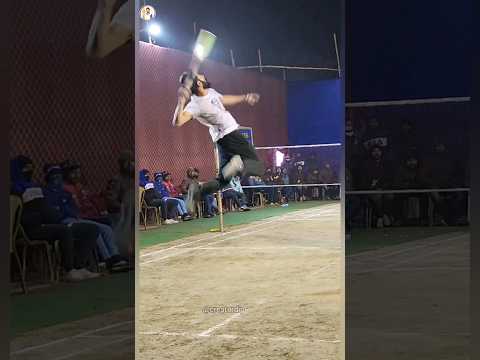 🏅best jump smash in outdoor 👌DURGAPUR badminton tournament #Badminton @creatordip #jumpsmash