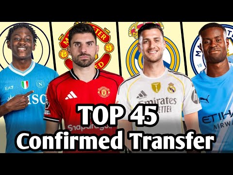 Top 45 Confirmed Winter Transfer News 2025,✅ | Ruben Neves to Man United, Mainoo to Napoli...🤯