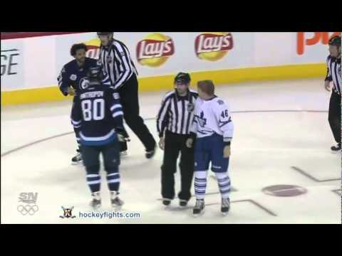 Joey Crabb vs Johnny Oduya February 7th 2012