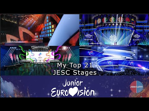 My Top 21 Stages - JESC 2003-2023