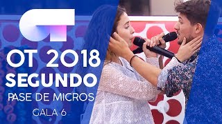 "LUCKY" - CARLOS y MARILIA | Segundo pase de micros Gala 6 | OT 2018