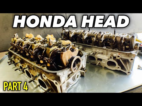 ACCORD F22 PART 4 CYLINDER HEAD REMOVAL | 2.2L Prelude Odyssey 1994 - 2002 | PART 4