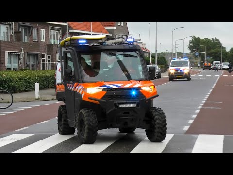 Traumahelikopter stort neer op boulevard in Katwijk | Spectaculaire demonstratie tijdens SAR Katwijk