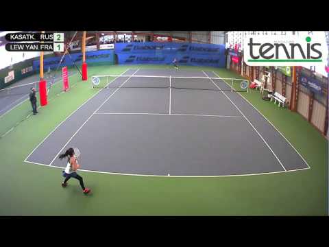 KASATKINA (RUS) vs LEW YAN FOON (FRA) - Open Super 12 Auray Tennis