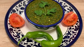 פודיק: סחוג ירוק תימני חריף 🌶 - מתכון של סבתא שושנה ז״ל- Green chilli sauce Зелённая аджика Foodik
