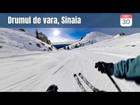 Ski Sinaia | Coborare pe Drumul de Vara pana la Cota 1400