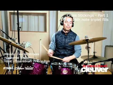 Beginner to Pro: Great Cross Sticking 16th note triplet Fills