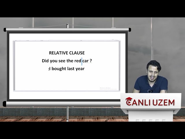 Relative Clause (Sıfat Cümlecikleri)