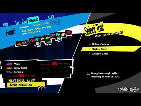 Persona 5 Royal - Strength Rank 6: Neko Shogun with Dekaja