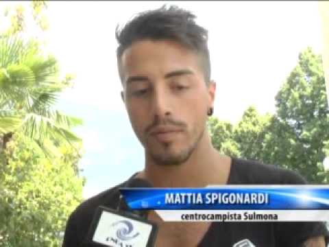 ONDA TG 18.07.2013 - SULMONA CALCIO: FIRMA CONTRATTO MATTIA SPIGONARDI
