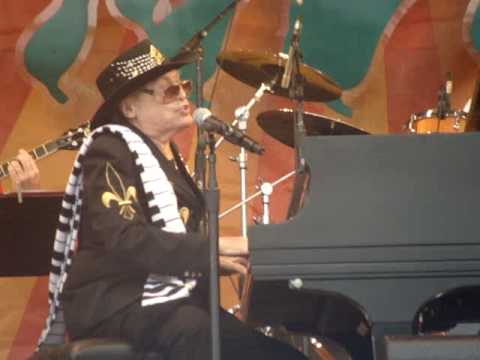 Frankie Ford at Jazz Fest 04-23-2010 You Talk To Much