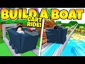 CART RIDE TO THE END IN Build a Boat! * INSANE *