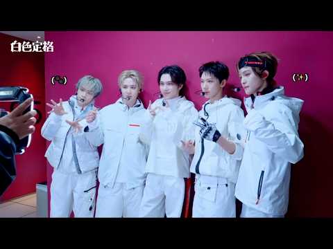 ❄️Thank you so much for coming today🤍 | '白色定格 (Eternal White)' Music Show & Challenge Behind