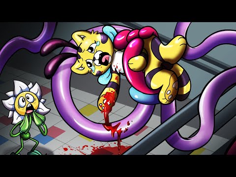 [Animation] CAT BEE SAD ORIGIN STORY.. |Cat Bee:Monster Chapter3| Poppy Playtime Animation-SLIME CAT