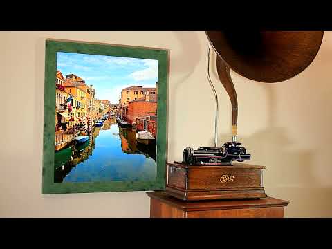 Christmas Record, "The Night Before Christmas" by Harry Humphrey, Edison Blue Amberol Cylinder 2464