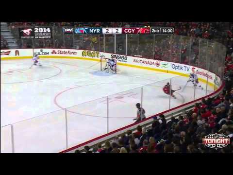 New York Rangers at Calgary Flames   03\28\2014