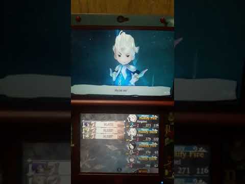 Bravely Default NG+ Low Level challenge- Mephilia, Artemia, and Einheria fight(Hard Mode)