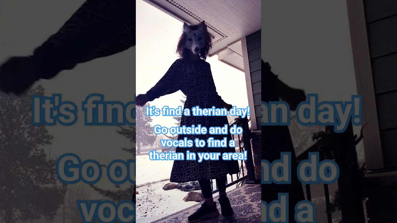 Find a therian day is on the 4th of every month! #alterhuman #therian #therianthropy