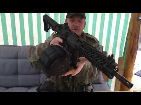 Paintball drum mag MARK V DUAL and RE