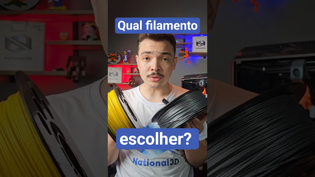 Como escolher o melhor filamento para a sua impressão 3D?