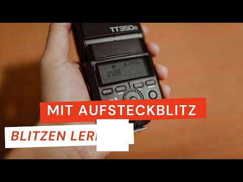 Mit Aufsteckblitz Blitzen - Einführung und Bedienung - Fotografieren lernen mit Maik Herfurth