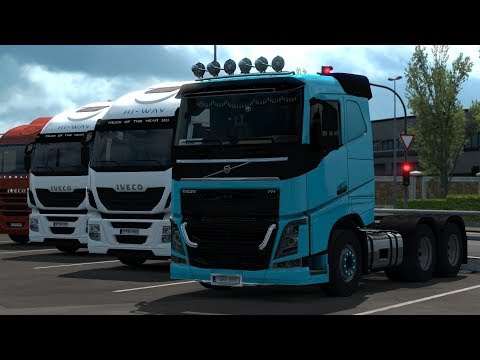 Euro Truck Simulator 2: 1.32 Open Beta - Volvo FH16 460 - Frankfurt to Hamburg