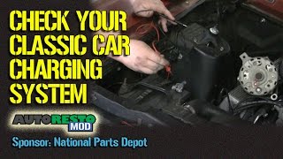 How To Check Starting and Charging Systems on Classic Muscle Car Episode 252 Autorestomod