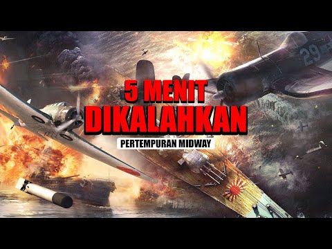 Cuma 5 Menit! Bagaimana 4 Kapal Induk Jepang Lenyap Seketika?