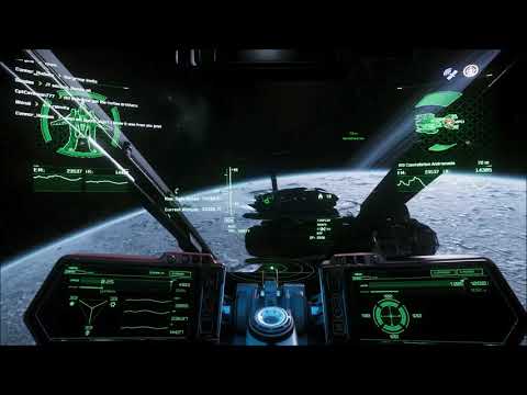 Star Citizen 3.4.3 PVP - Vanguard Warden -(Kill montage)- Space DEA in action over Jumptown