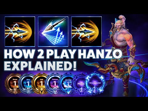 Hanzo Dragon Arrow - HOW TO PLAY HANZO EXPLAINED! -  Bronze 2 Grandmaster S2 2022