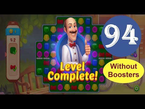 Homescapes Level 94 - [2021] [HD]  solution of Level 94 on Homescapes [No Boosters]