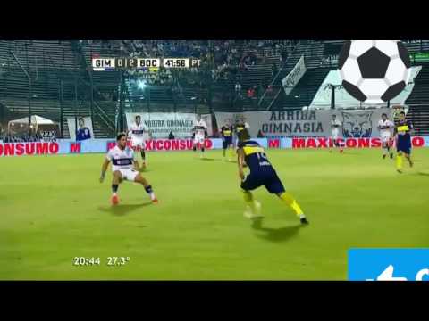Gol de Pavón gimnacia 0 boca 3