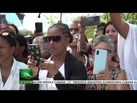 Presidente de Cuba recorre municipios de Matanzas