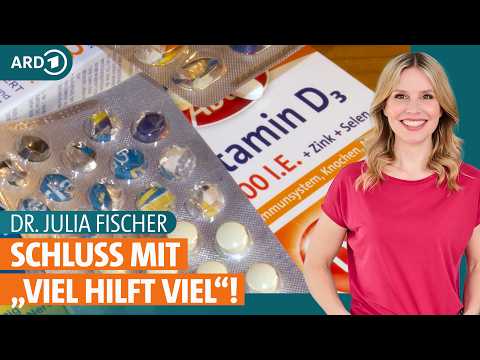 Vitamin D Mangel: So sinnvoll sind Nahrungsergänzungsmittel | Dr. Julia Fischer | ARD Gesund