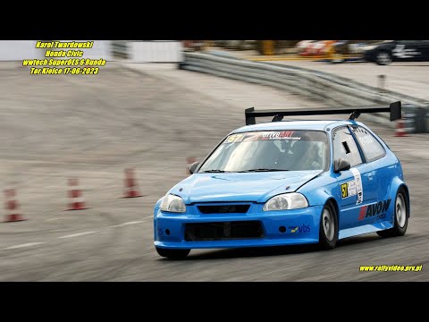 Karol Twardowski - Honda Civic - wwtech SuperOES 6 Runda Tor Kielce 17-06-2023