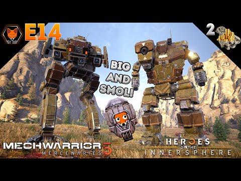 The Hunchback and Cicada! (MechWarrior 5 Mercenaries Heroes of the Inner Sphere Episode 14!)