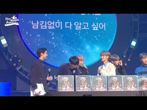 171207 워너원 삼성뮤직 미니 콘서트 '지훈아 사랑해~!' - Play Samsung Music with Wanna One 'i love you Park Jihoon~!'