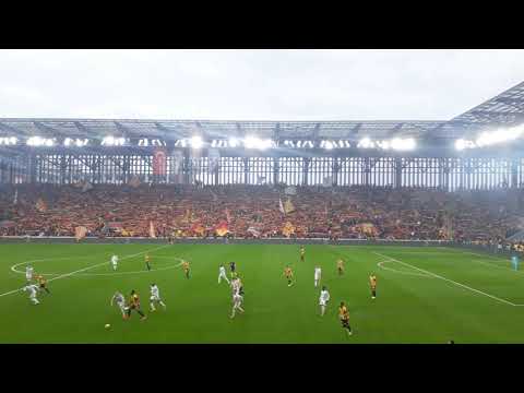 Göztepe'nin yeni stadı Gürsel Aksel Stadyumu'nda ilk İsyan Marşı