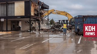 First National Bank building demolition