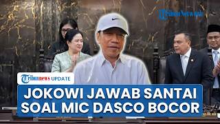 Jokowi Jawab Santai soal Mic Dasco Bocor di Rapat Paripurna DPR RI: Saya Pilih Hidup Sehat