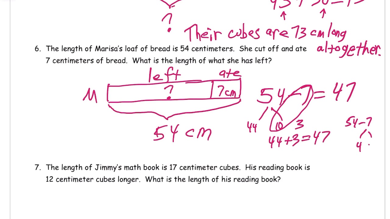 lesson 1 homework module 2 grade 2