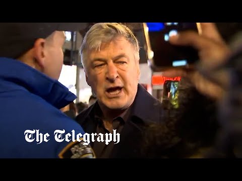 Alec Baldwin shouts ‘shut the f--- up’ at Palestinian protesters