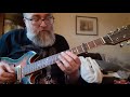 Charley Patton's "High Sheriff Blues" on an old Teisco-ish thing