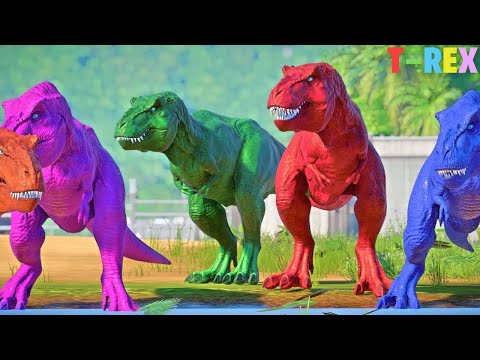 Jurassic World Evolution: BIGGEST BATTLE ROYAL YET - ALL DINOSAURS! | Jurassic World Evolution | HD