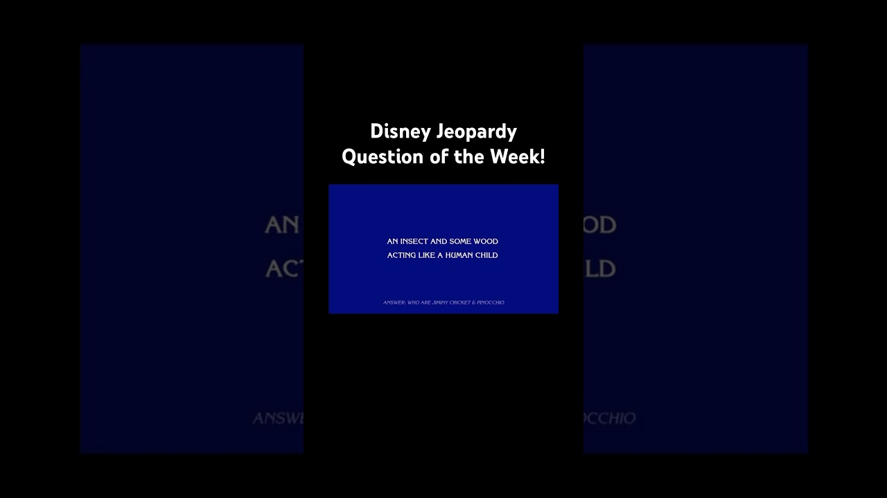MyDisneyFix The Disney Jeopardy Special 2 Part Episode 30 is available now! Inside The Magic