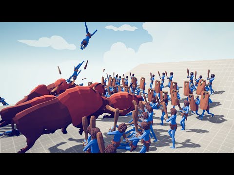 Yor Forger + Giant Bison vs Every Unit - Totally Accurate Battle Simulator TABS