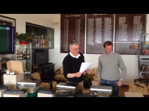 Premiazione gara di golf "4ª PRORASO GOLF CUP" Golf Club Punta Ala 28.03.2016
