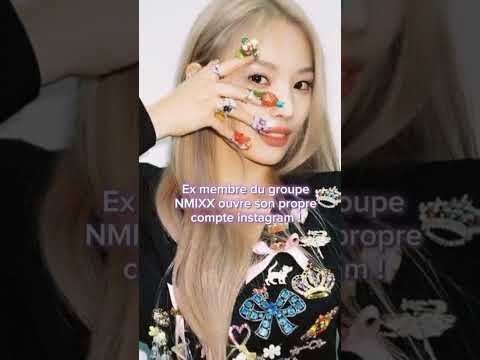 [JINNI EX MEMBRE DU GROUPE (NMIXX) EST DE RETOUR ? ] 🧋☕️💫#nmixx #kpop #shorts