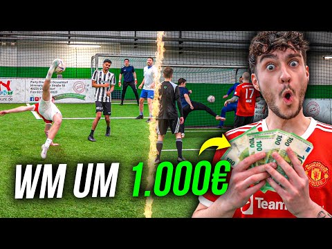 XXL FUßBALL TURNIER UM 1.000€ *Mini WM*